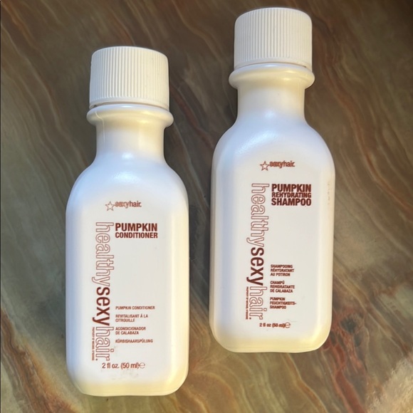 Healthy Sexy Hair, Pumpkin Revitalizing Shampoo, and Conditioner 2 oz each - Picture 1 of 4
